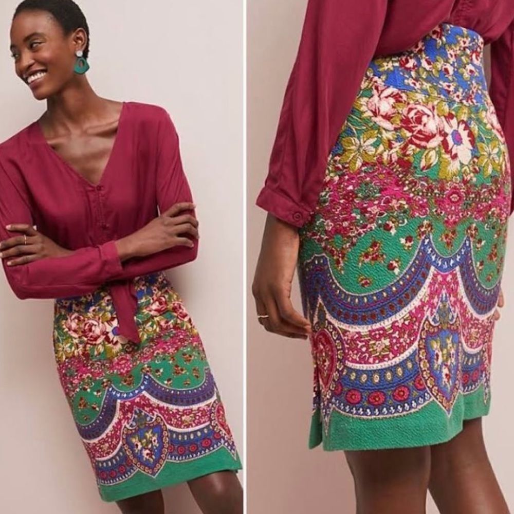 NWT Anthropologie Maeve pencil skirt size 6